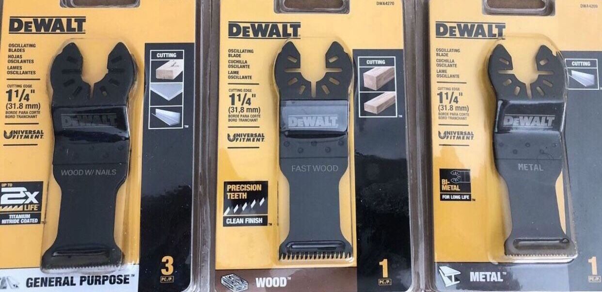 DeWalt Oscillating Blades 