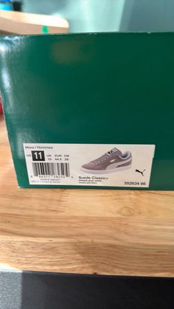 Puma Grey Suede Classic size 11