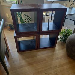 Wooden Side Tables Stackable