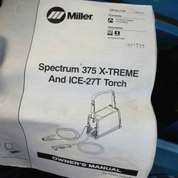 Miller spectrum 376 xtreme plasma cutter