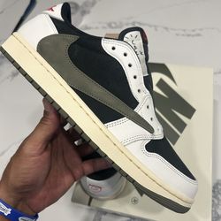 Travis Scott 1 Low OG Olive Size 12