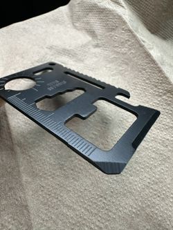 Wallet Multi tool  Stainless Steel Credit Card 