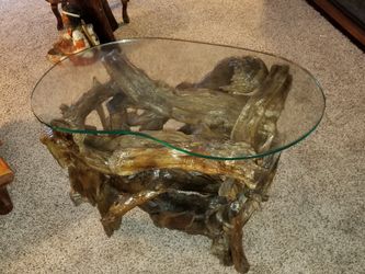 Vintage driftwood table