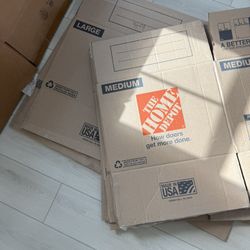 Moving Boxes Home Depot Boxes Medium And Large  