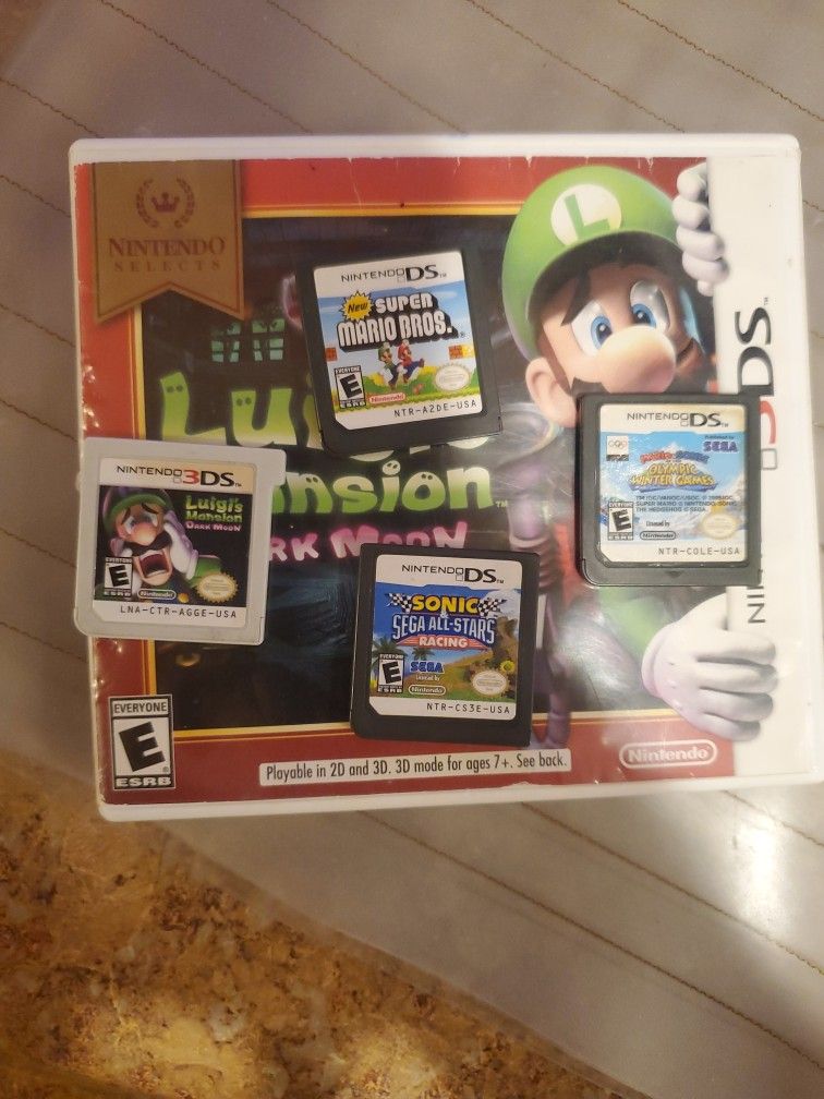Nindento Ds Games And 3ds Games