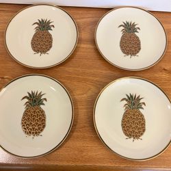 Pineapple Design Plates