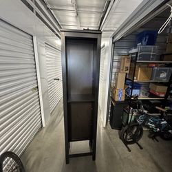 HEMNES Bookcase, black-brown, 19 1/4x77 1/2 "