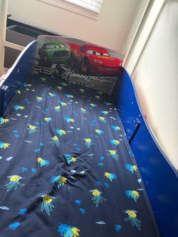 Lightning McQueen toddler bed