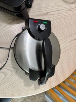 10inch Roti Maker by StarBlue with FREE Roti Warmer and Removable Handle - The automatic Stainless Steel Non-Stick Electric machine to make Indian sty