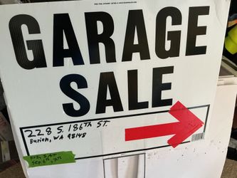 Multifamily yard sale