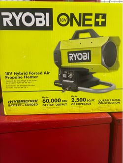 Ryobi propane heater
