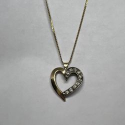 Diamond Heart Necklace