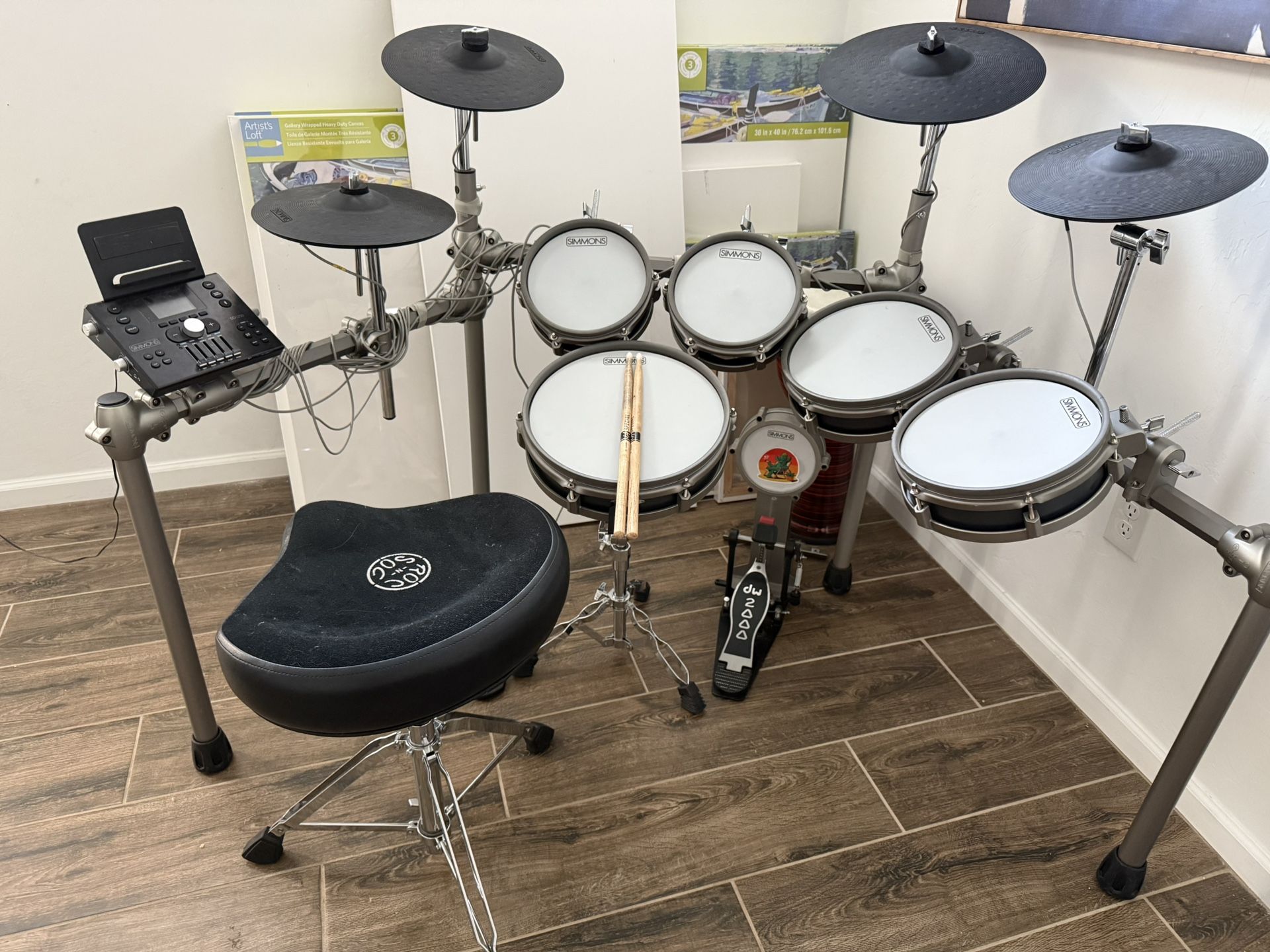 Simmons Sd1250 Electronic Drum kit