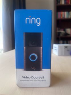 🔥 NEW SEALED Ring Video Doorbell 2nd Gen – Venetian Bronze 🔥