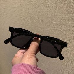 Internet celebrity's same vintage square sunglasses Korean version women's face small versatile sunglasses trendy men's fashion personality glasses