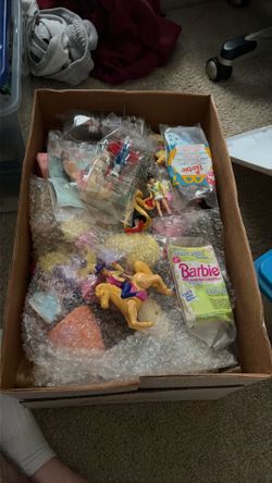 Barbie/Disney McDonald’s toys from 1990s
