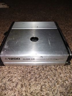 Jl Audio Amp. A1200 Monoblock Full Range