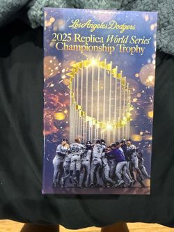 2025 World Series trophy