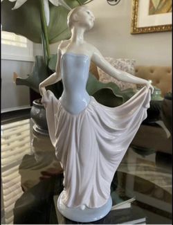 Vintage Lladro The Dancer Ballerina Figurine Hand Made Spain