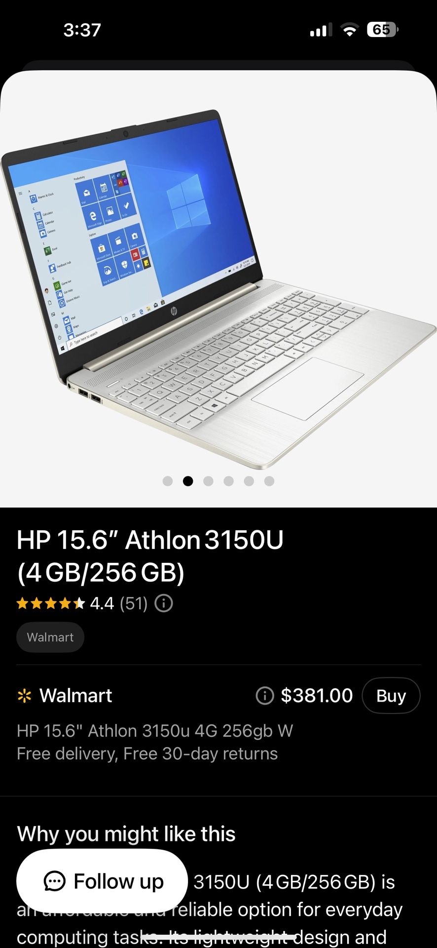 HP Laptop 15-ef1xxx