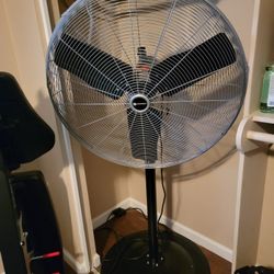 Utilitech 30-in 3-Speed Indoor or Outdoor  Oscillating Pedestal Fan