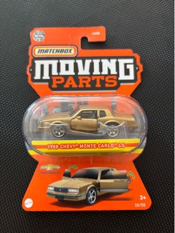 2022 Matchbox Moving Parts 1988 Chevy® Monte Carlo™ LS GOLD METALLIC Old School