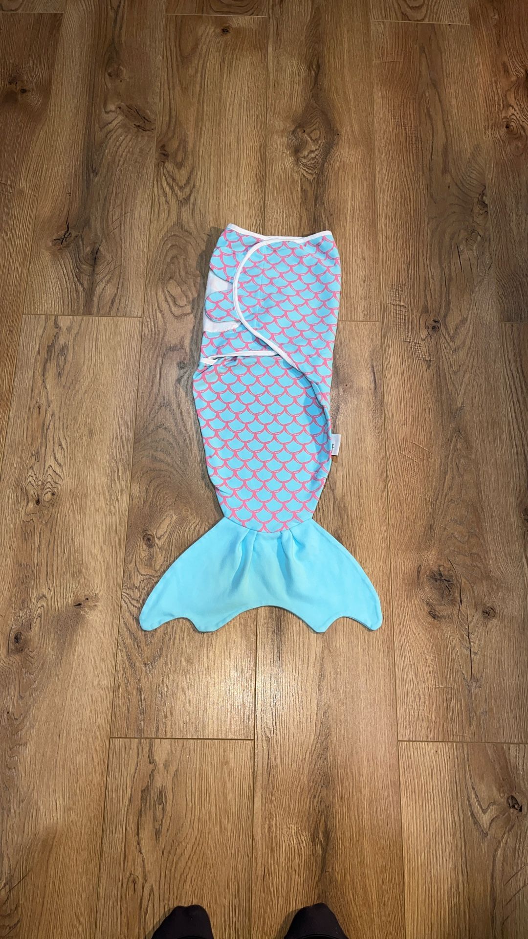 Simple Being Baby Girl’s Mermaid Swaddle Blanket / Sleep Sack, Size 0-3 Months