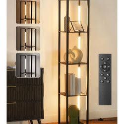 GOEBLESON 64.2" Display Shelf with Light, 