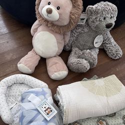 Baby Blankets And Stuffed Animals