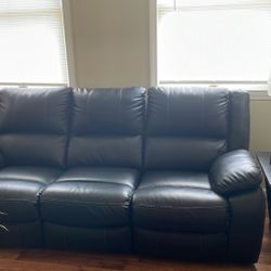 Leather Couches 5 Mths Old Moving To Big
