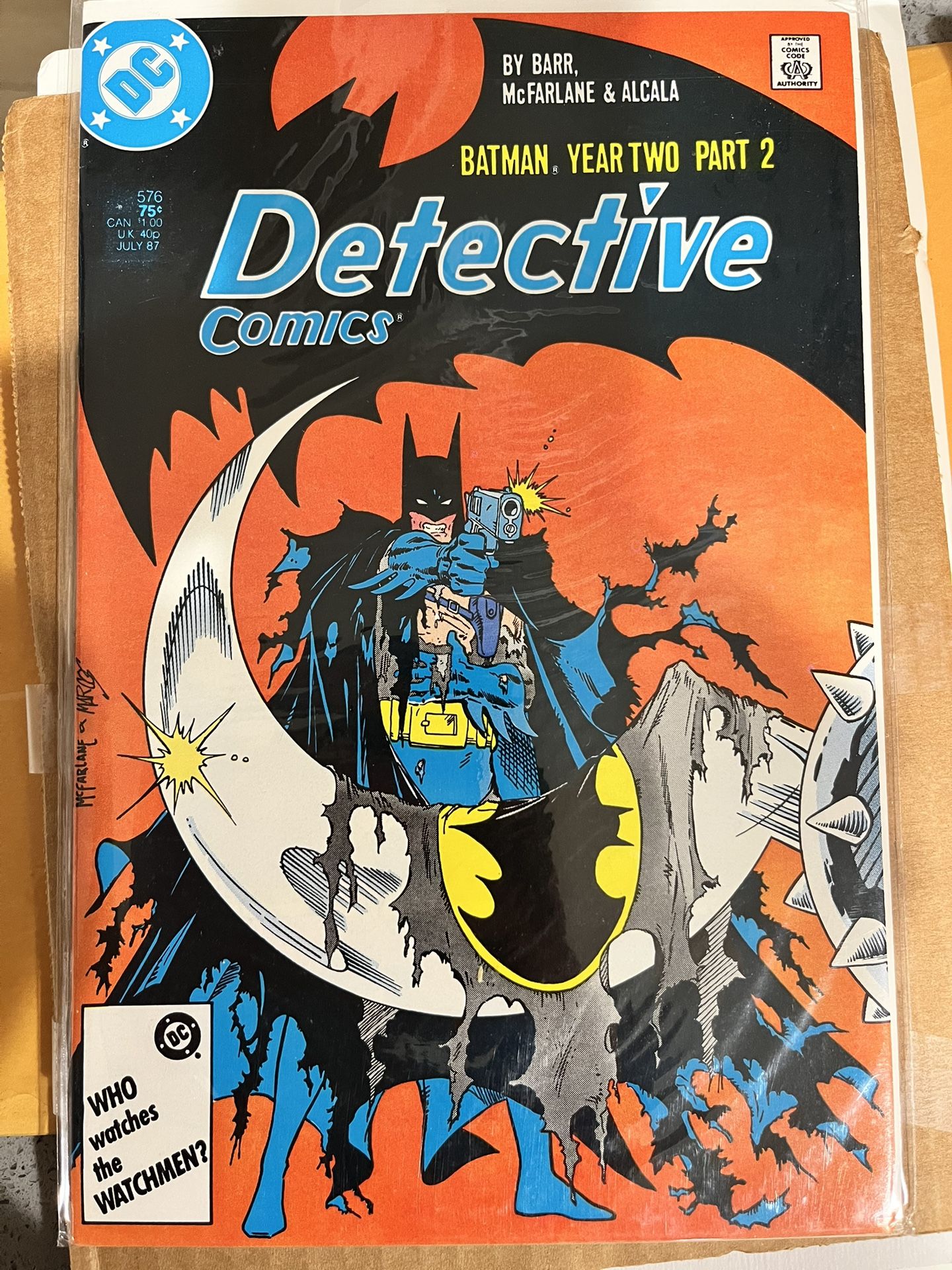 1987 Detective Comics #576 Todd McFarlane