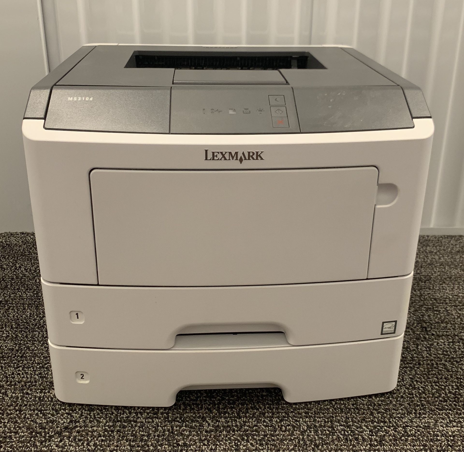 Lexmark MS310d Laser Printer Dual Paper Trays Like New for Sale in