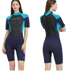 Wetsuit For Women Backzip 3mm Size Large