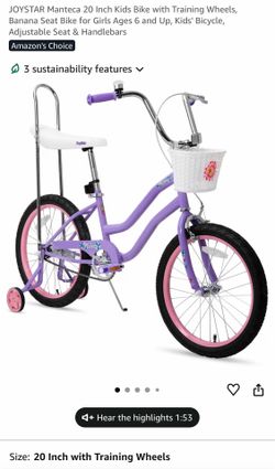 Bike 20” wheel new in box $120
