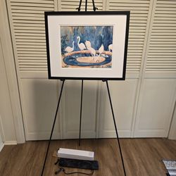 New foldable and portable easel 