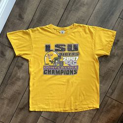 Vintage LSU championship shirt