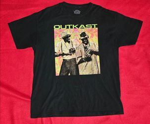 Outkast rap group graphic t-shirt, black shirt XL