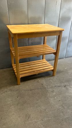 Three tier side table