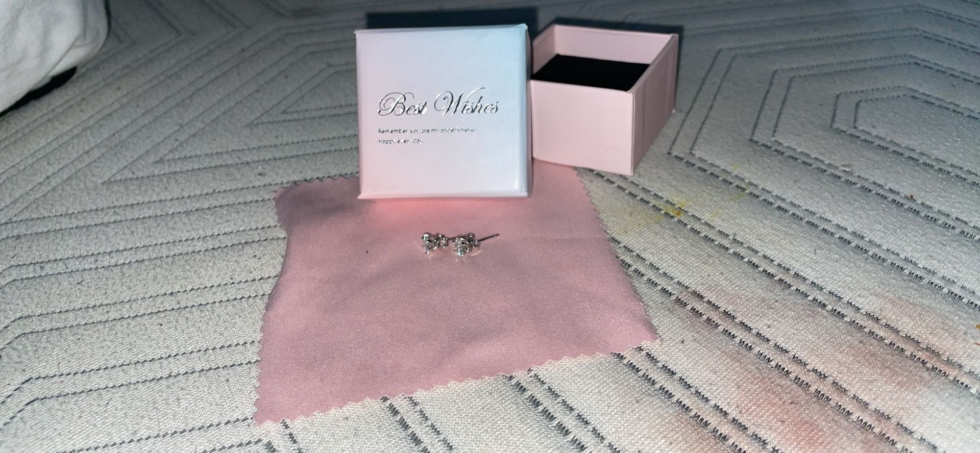 Real Diamond Stud Earrings