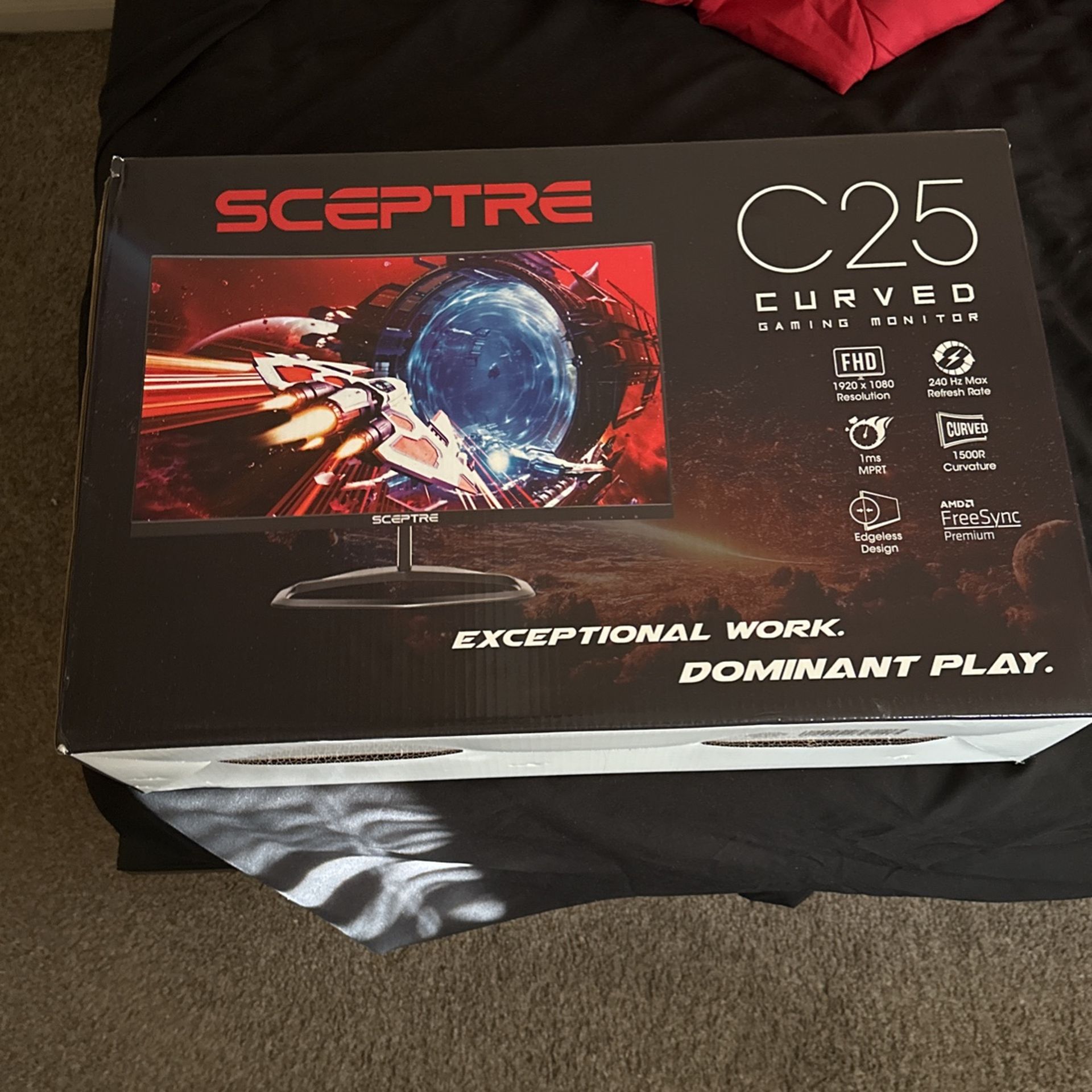 Spectre C25 Curved Gaming Monitor 