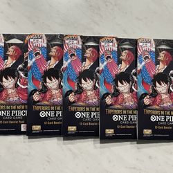 One piece emperors in the new world OP09 English Sleeved booster packs SEALED (8 available)
