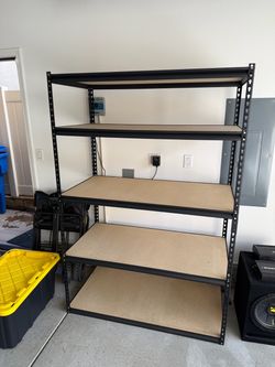 5-Tier Metal Storage Shelving Unit