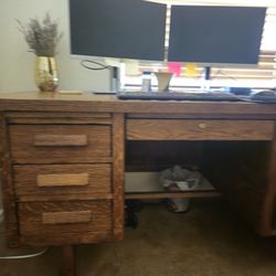 Solid Wood Desk $150 OBO 