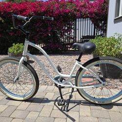 3G Beach Cruiser Women's Fat Tire Bike