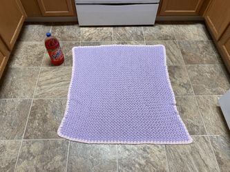 Light Purple Handmade Blanket 