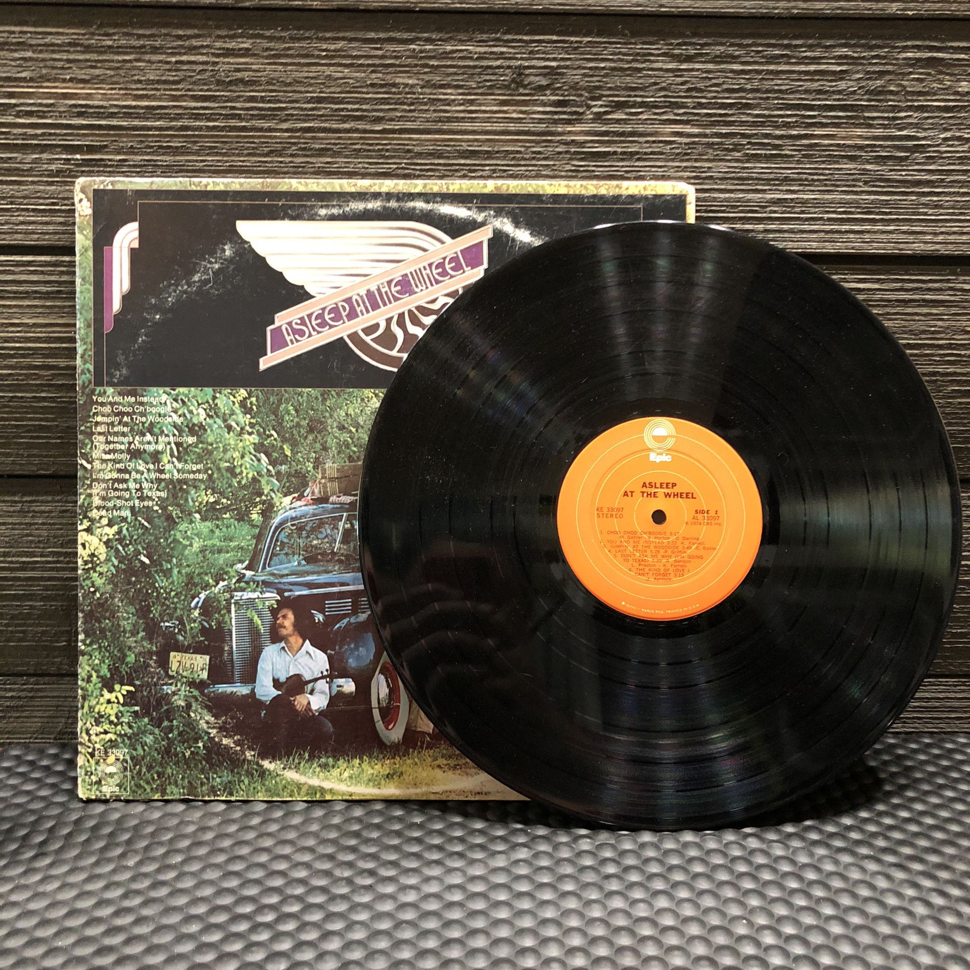 Asleep At The Wheel Vinyl LP 1974 Country Folk World