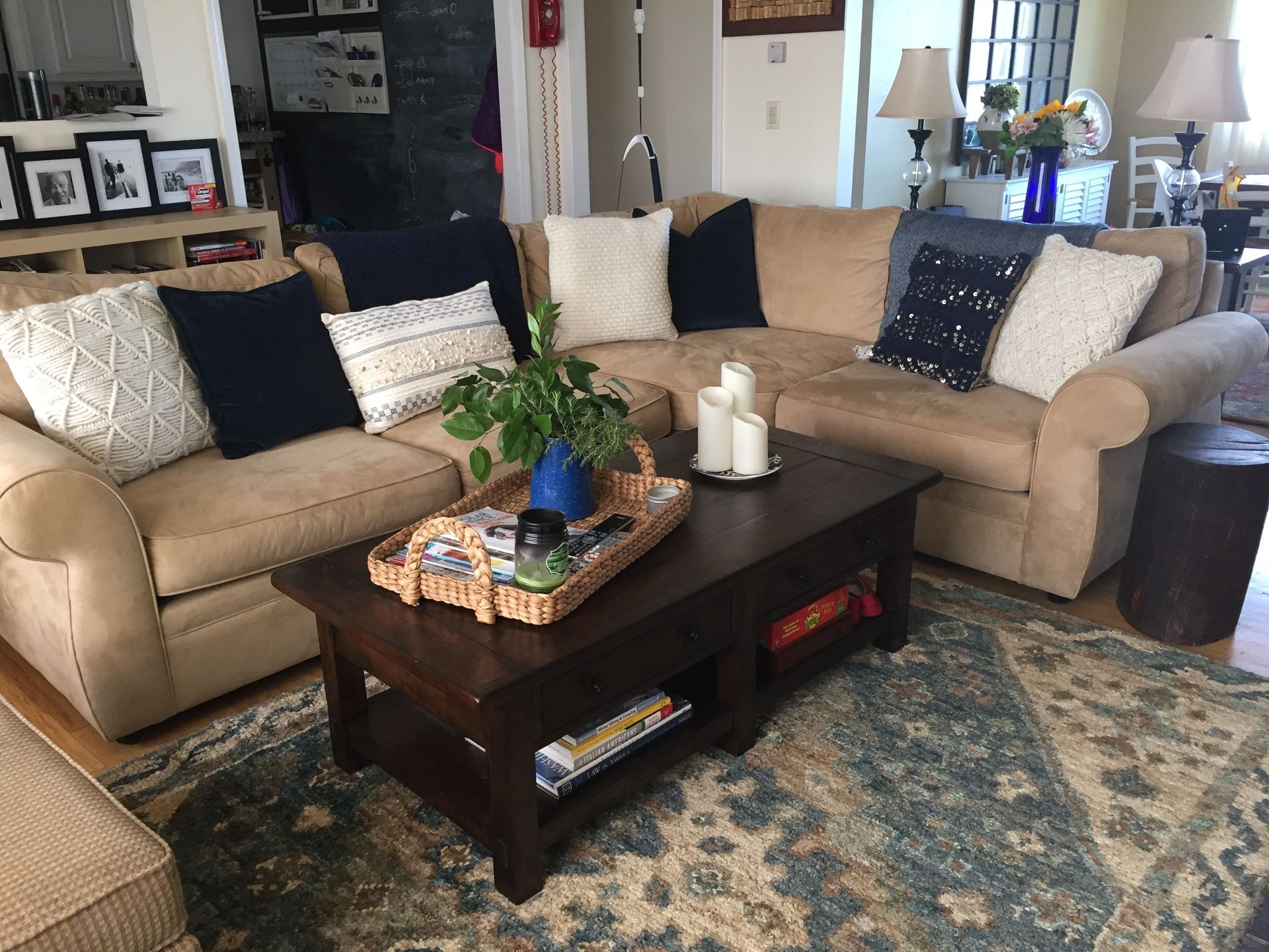 Pottery Barn Pearce Sectional - Oatmeal