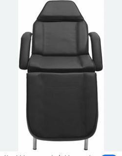 Black Salon Facial Treatment Chair