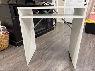IKEA  white small desk $25