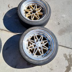 Two 15 Inch Rims 4x100